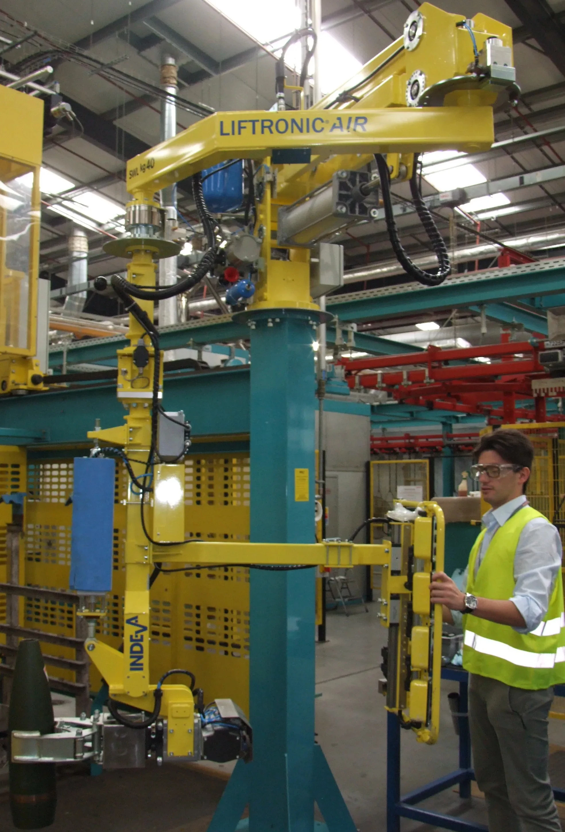 Manuten&ccedil;&atilde;o preventiva em manipuladores industriais INDEVA