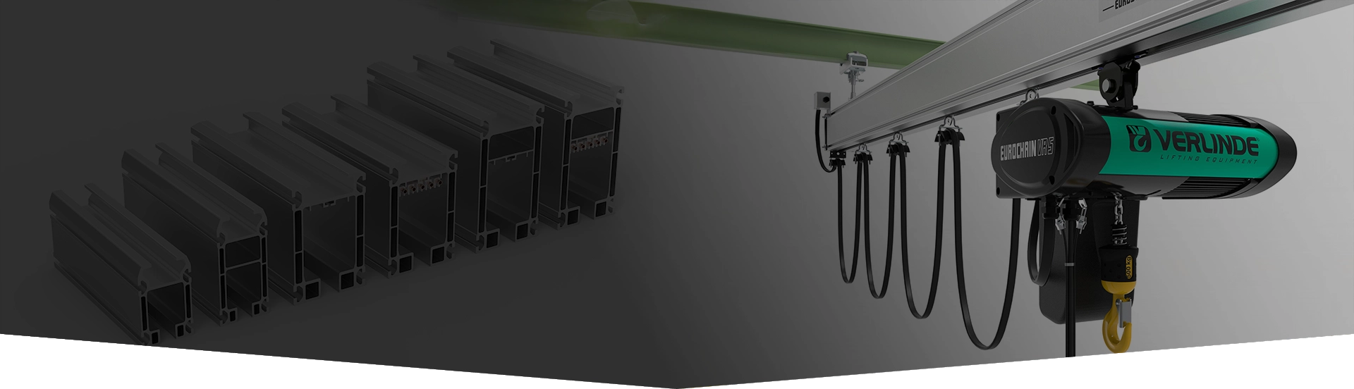 Sistema modular  Cargas leves, soluções poderosas 