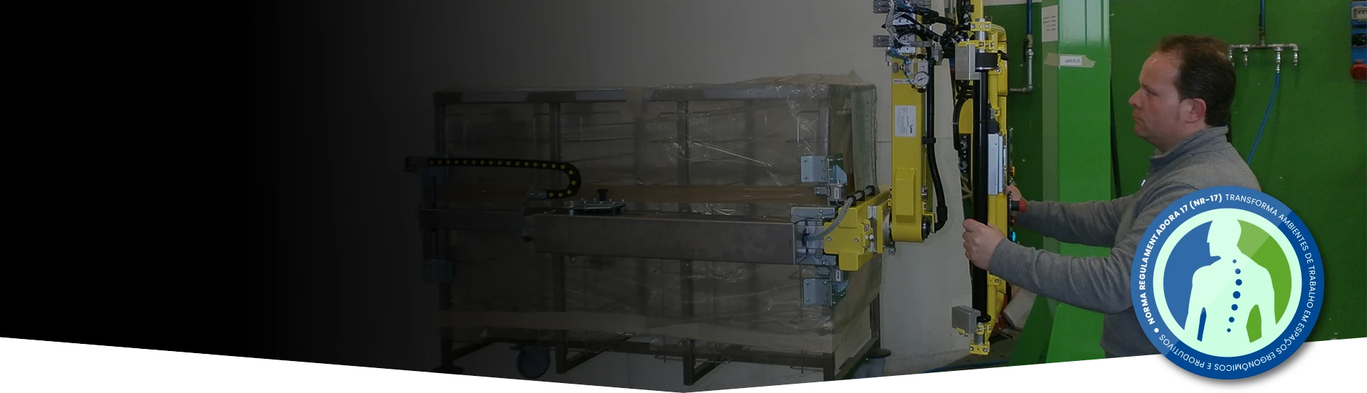 Liftronic® AIR Transforme seu local de trabalho com ergonomia